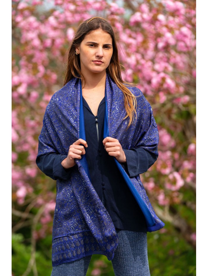 Foulard double en soie ASK73CD