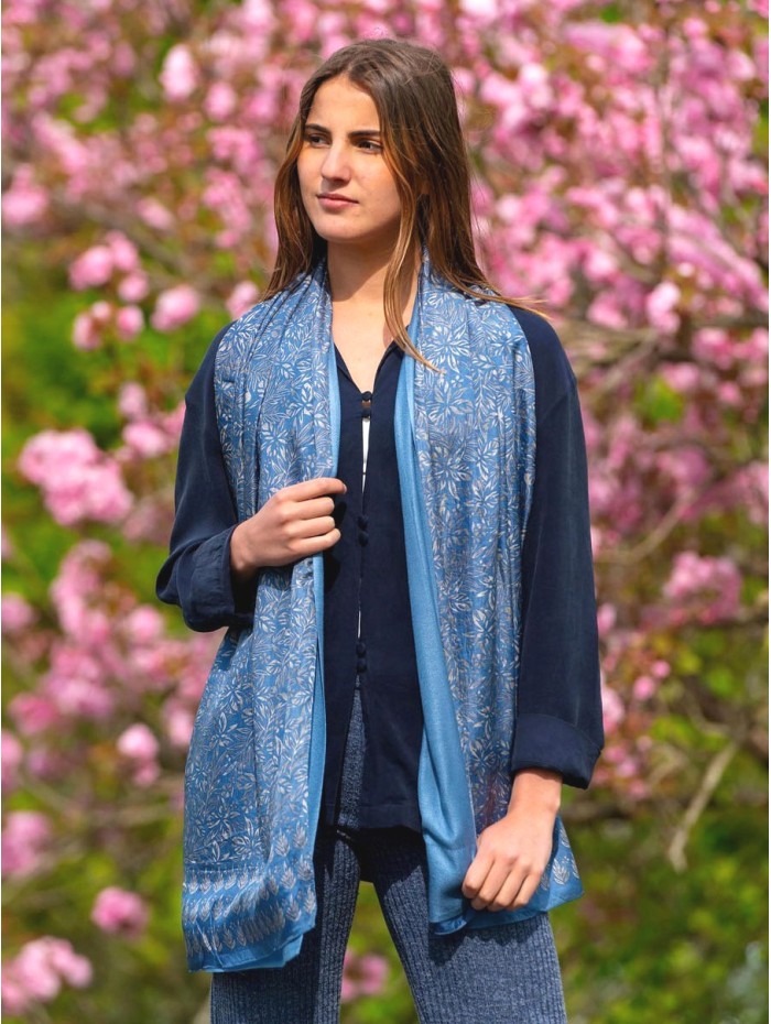 Foulard double en soie ASK73CD