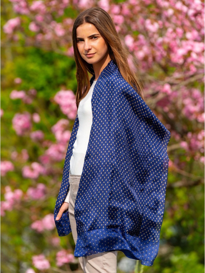 Foulard double en soie ASK72CD