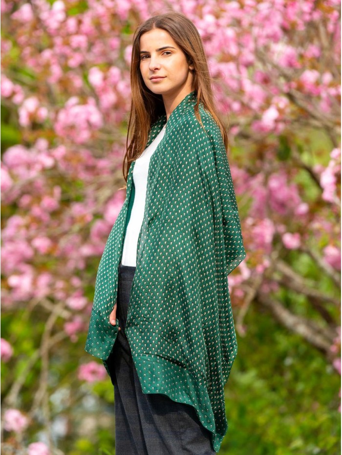 Foulard double en soie ASK72CD