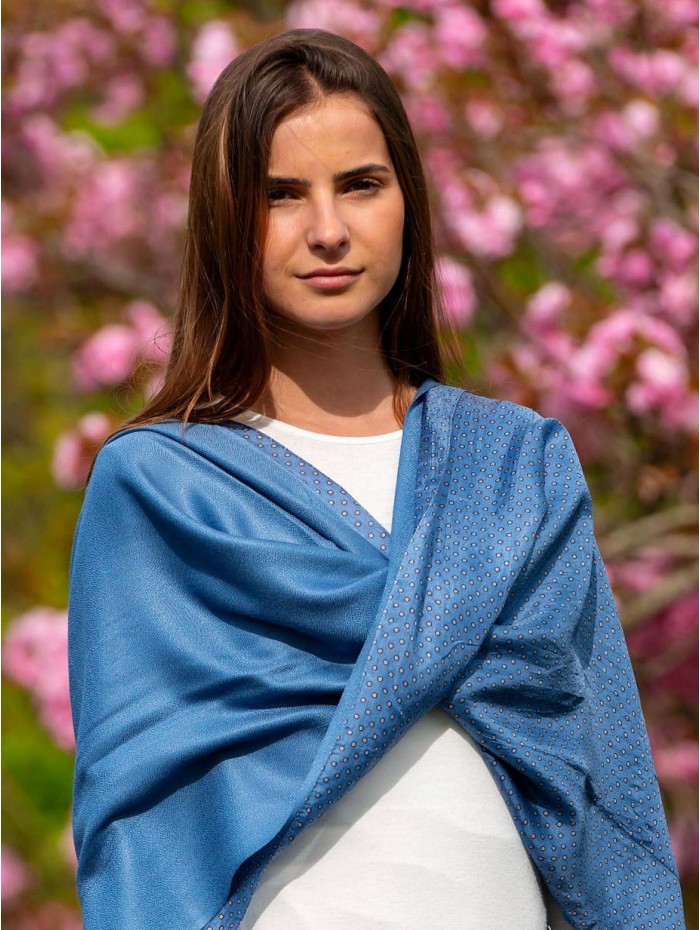 Foulard double en soie ASK71CD