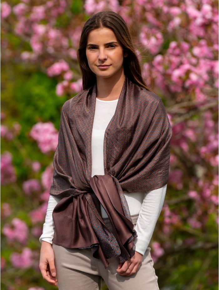 Double silk foulard ASK71CD