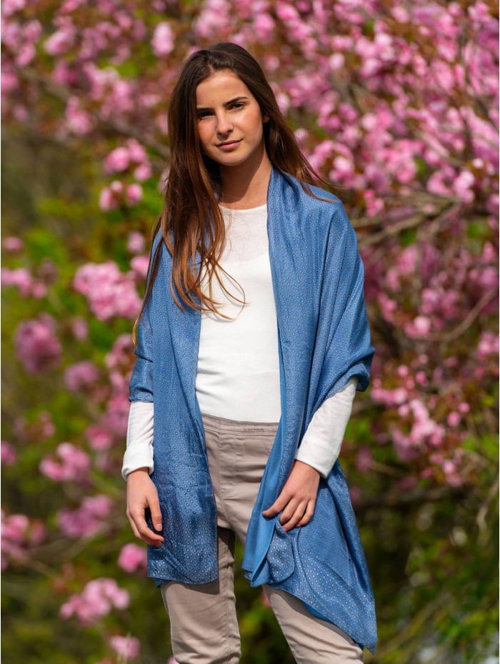 Foulard double en soie ASK71CD