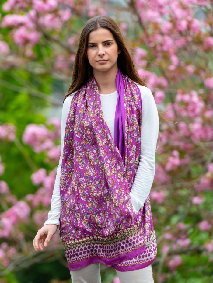 Silk foulard ASK74C