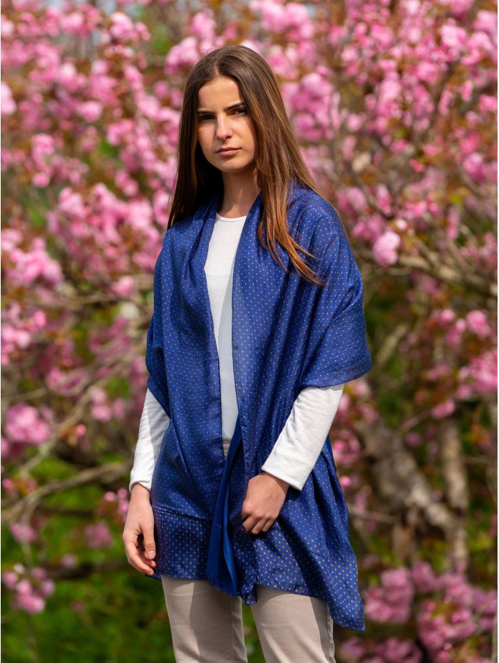 Foulard double en soie ASK71CD