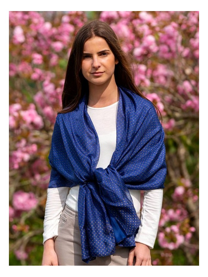 Foulard double en soie ASK71CD