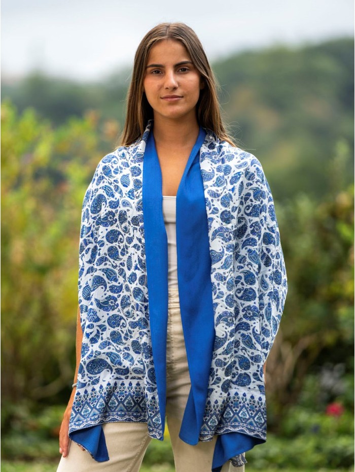 Foulard double en soie ASK28CD