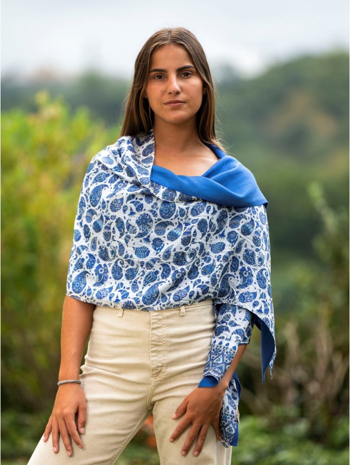 Foulard double en soie ASK28CD
