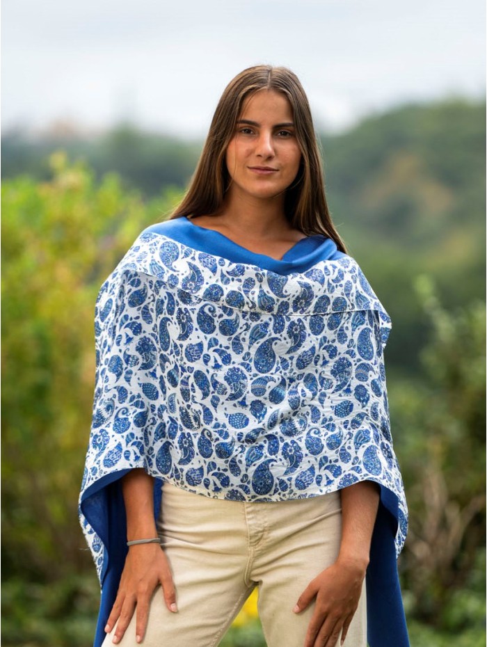 Foulard double en soie ASK28CD