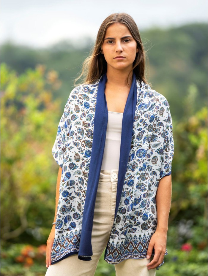 Foulard double en soie ASK28CD