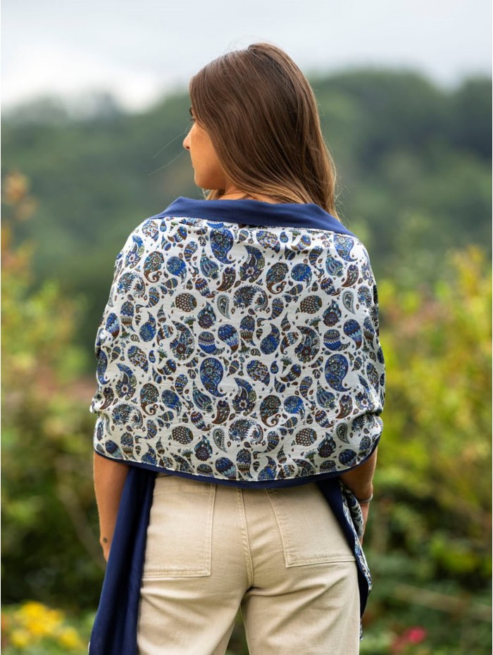 Foulard double en soie ASK28CD