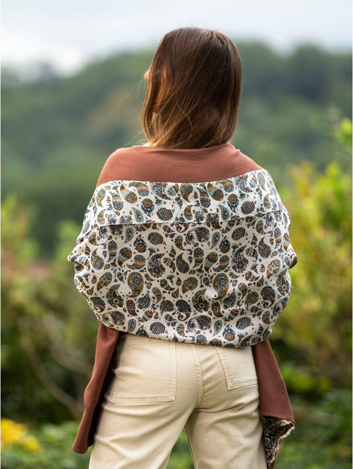 Double silk foulard ASK28CD