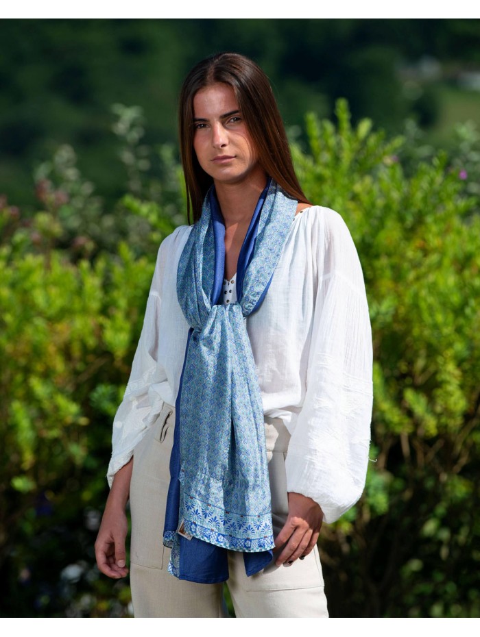 Foulard double en soie ASK27CDA