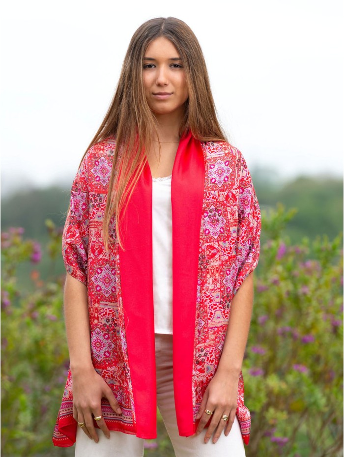 Double silk foulard ASK18CD