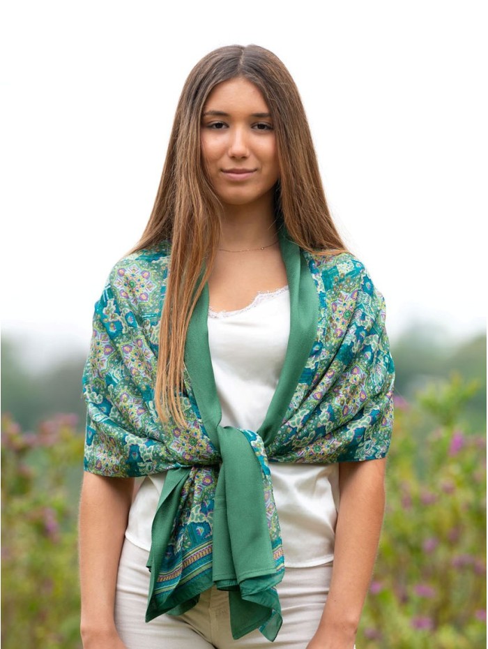 Double silk foulard ASK18CD