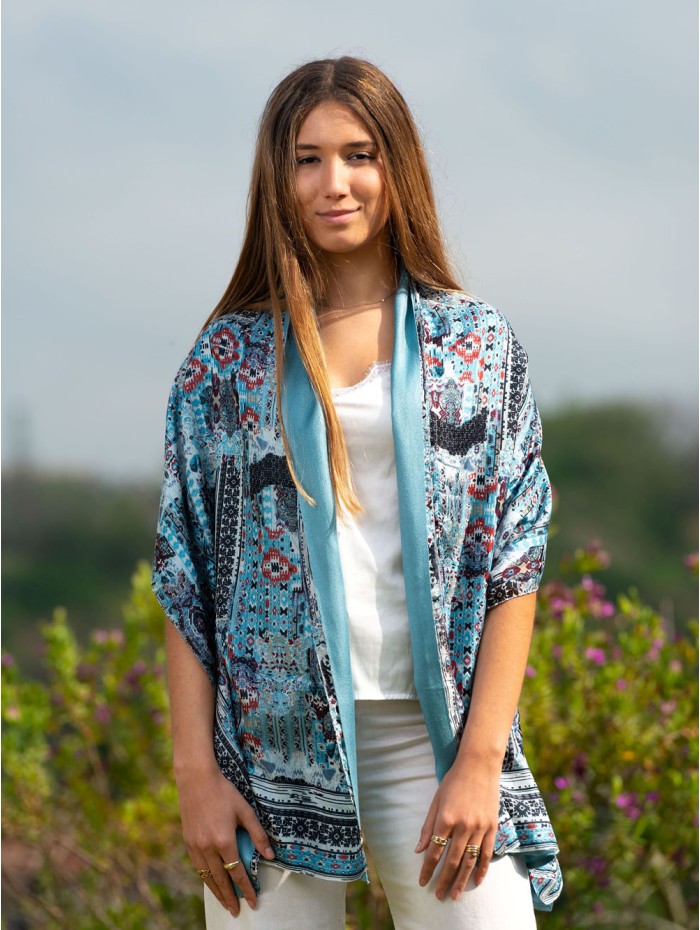 Double silk foulard ASK02CD