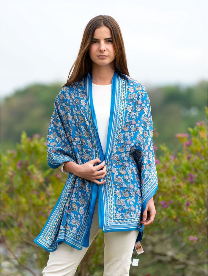 Double silk foulard ATU377CDB