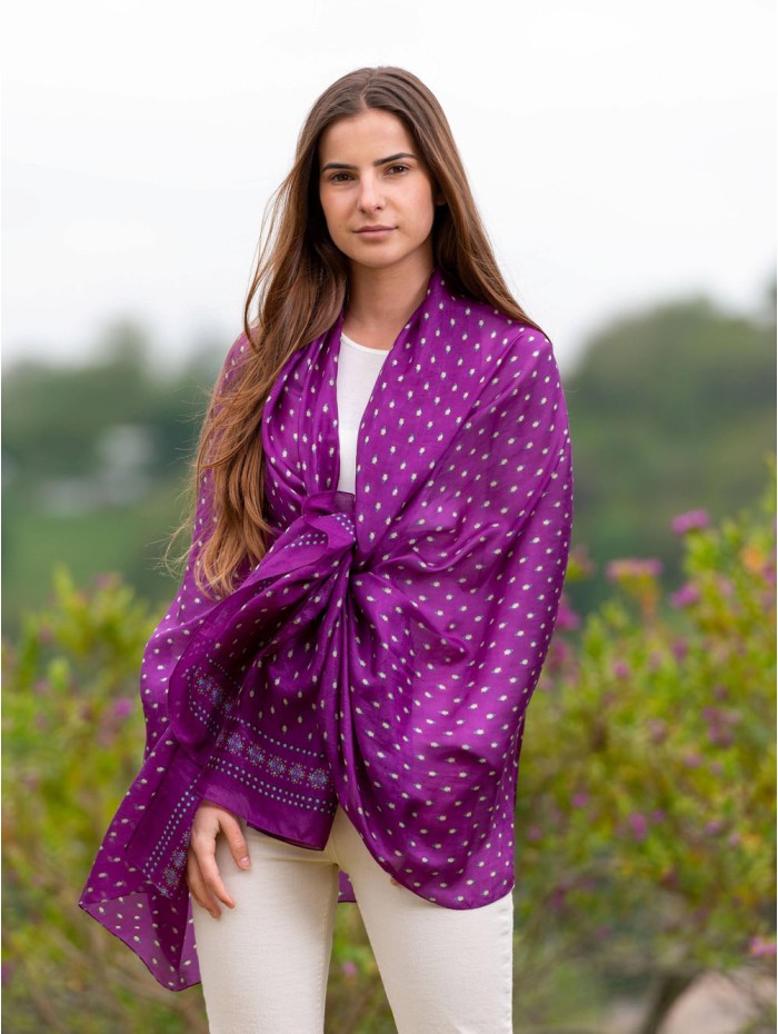 Silk foulard ASK75C