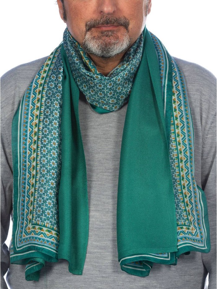 Double silk foulard ATU377CDA