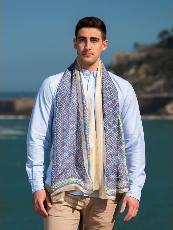 Double silk foulard ATU377CDA