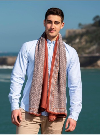 Double silk foulard ATU377CDA