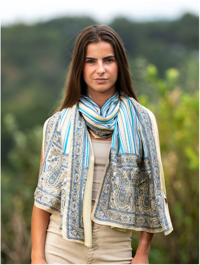 Double silk foulard ATU376CDA
