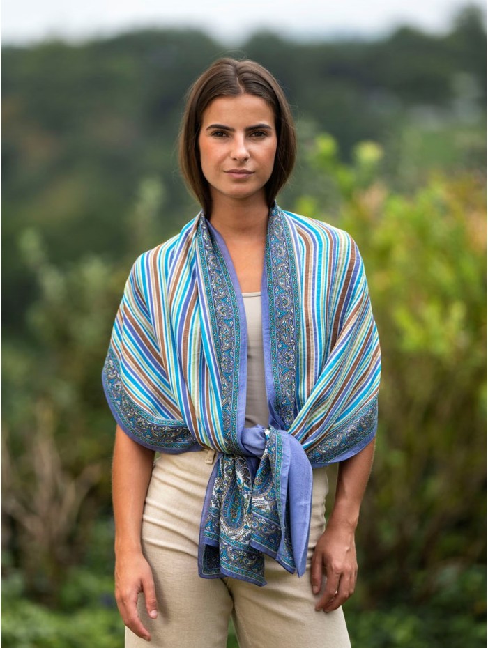 Double silk foulard ATU376CDA