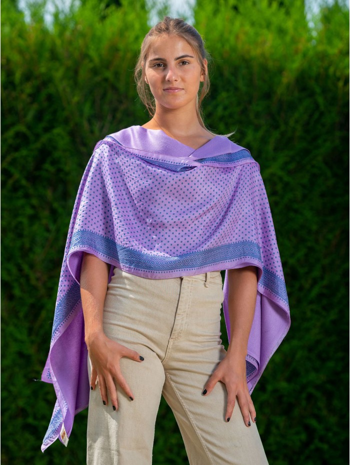 Foulard double en soie ATU375CBDA