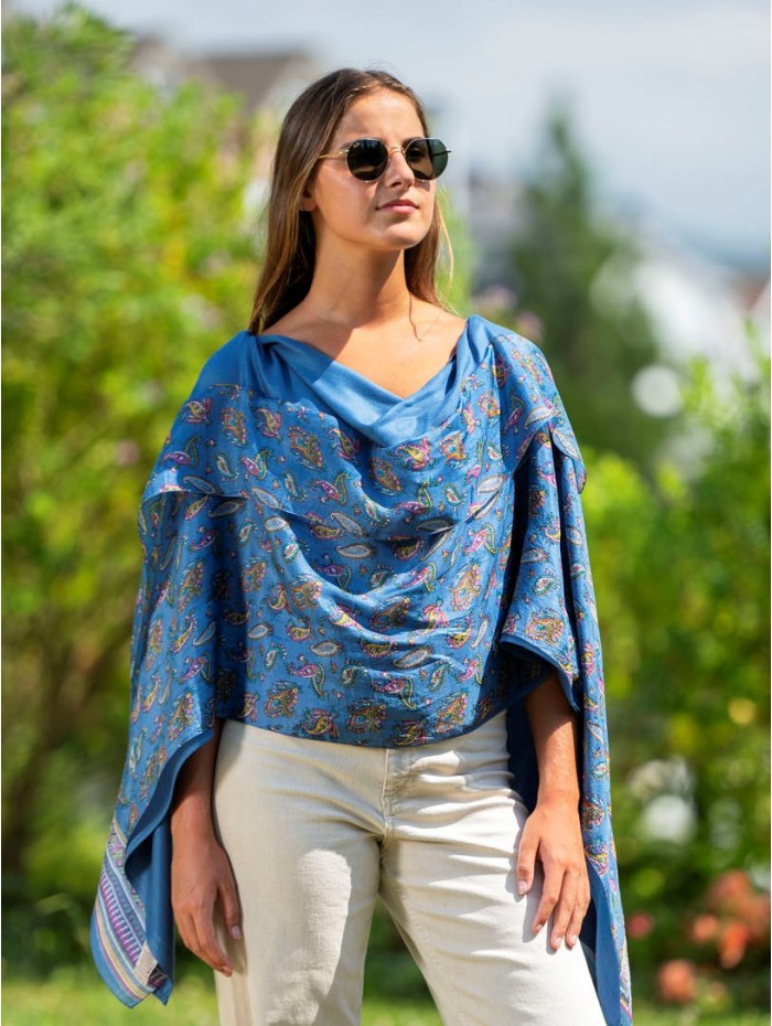 Foulard double en soie ATU372CD