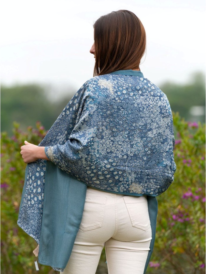 Double silk foulard ATU313CD