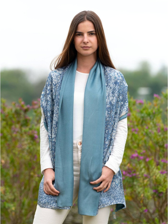 Double silk foulard ATU313CD
