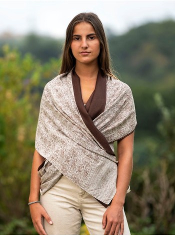 Foulard double en soie ATU210CDB