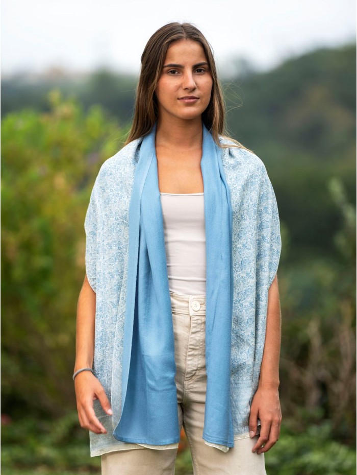 Foulard double en soie ATU210CDB