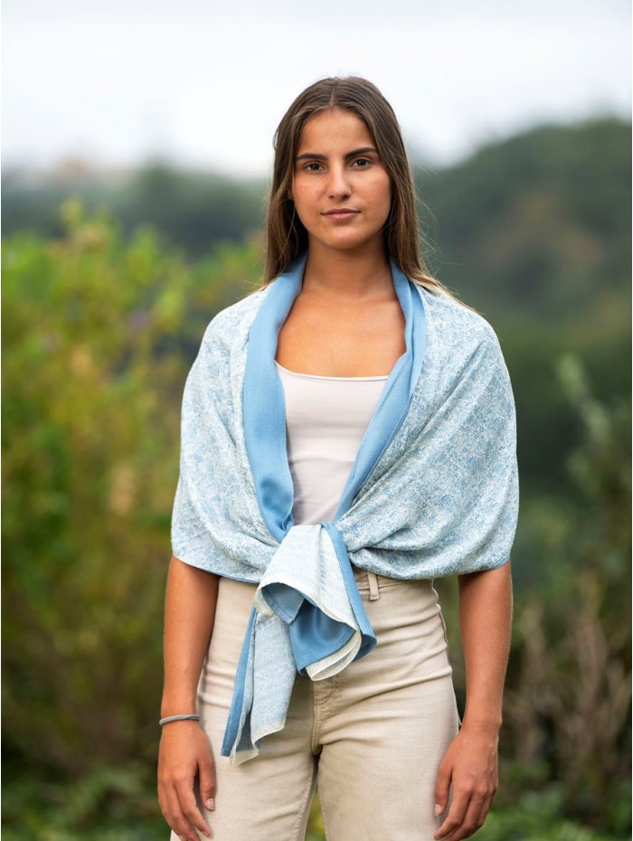 Foulard double en soie ATU210CDB