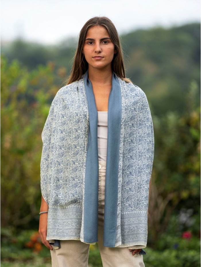 Foulard double en soie ATU210CDB