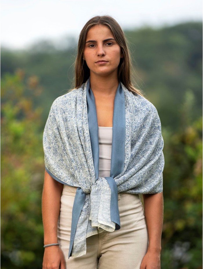 Foulard double en soie ATU210CDB