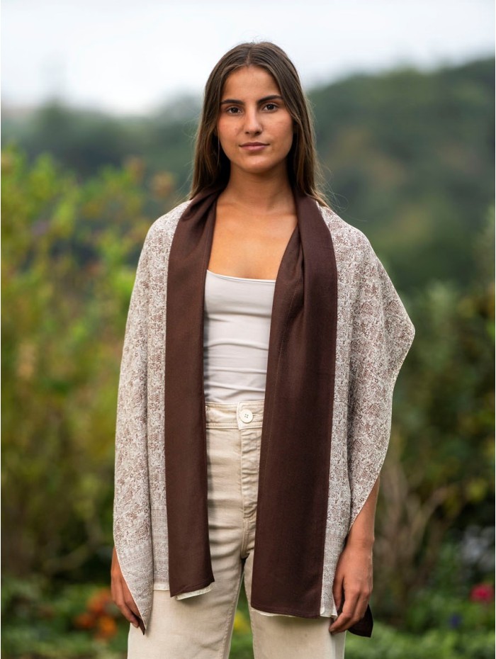 Foulard double en soie ATU210CDB