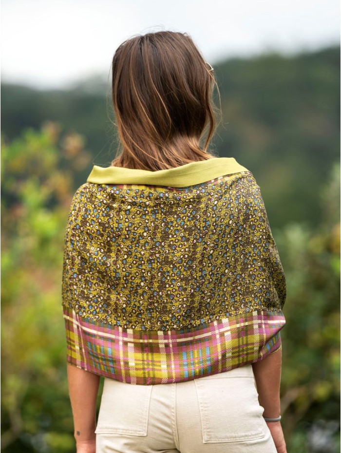 Foulard double en soie ATU161CDB