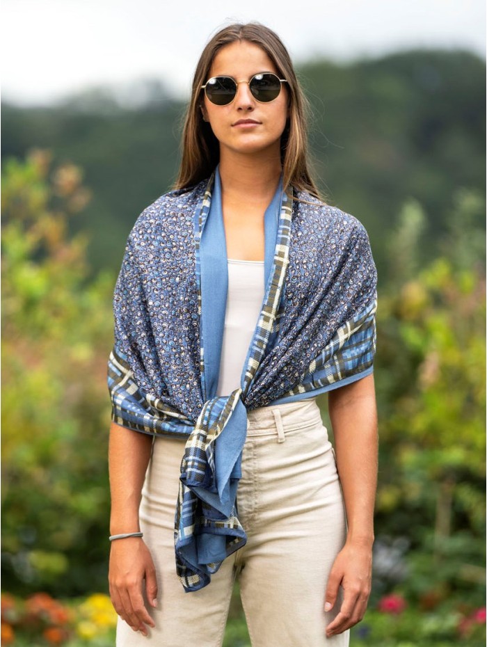 Double silk foulard ATU161CDB