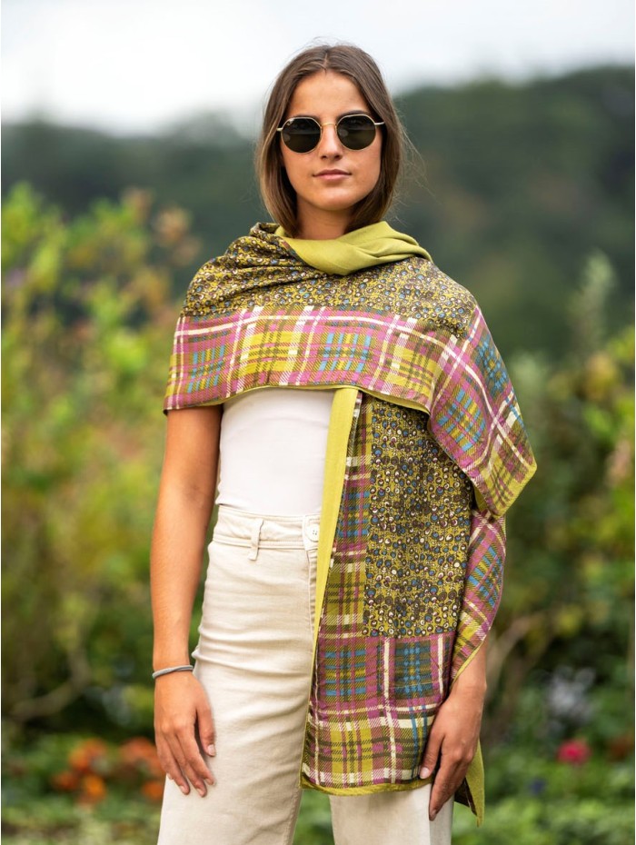 Foulard double en soie ATU161CDB