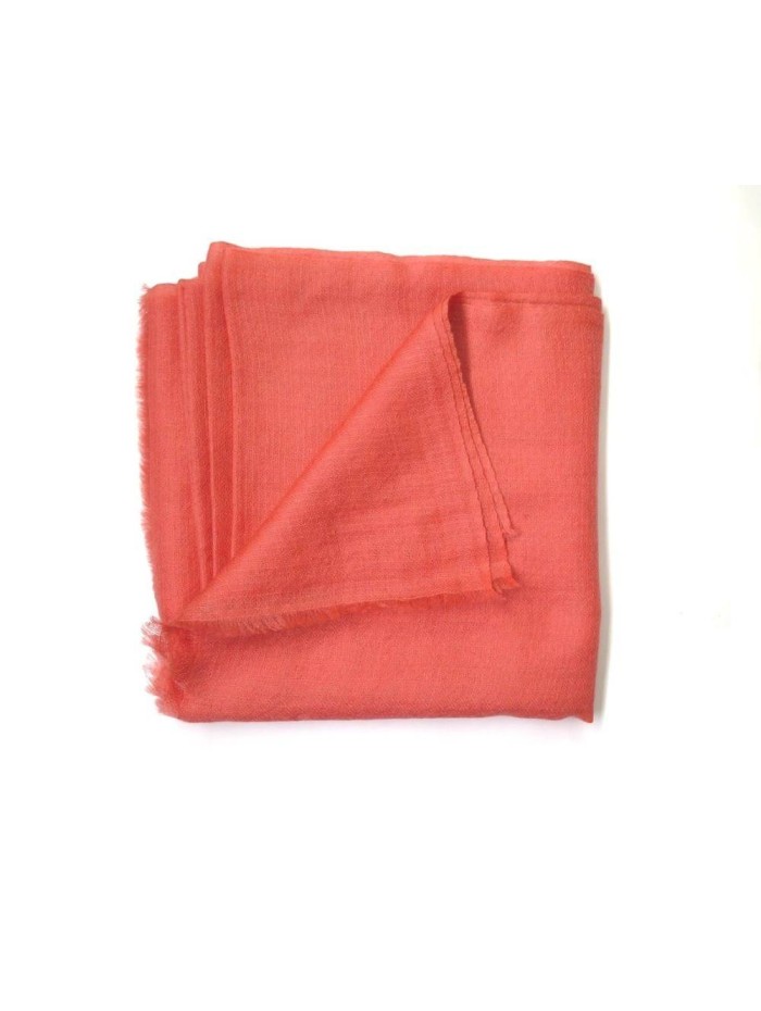 Chal de cashmere ACASHECORAL