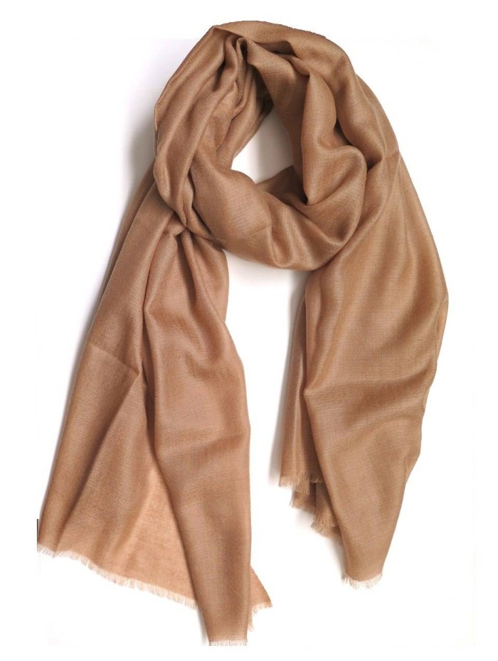 Chal de cashmere ACASHECAMEL