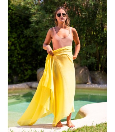 Fular liso algodón ACTLEMON