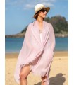 Cotton plain shawl-sarong ACTROSEL