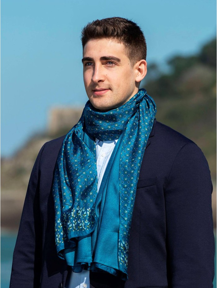 Foulard double en soie ASK79CD