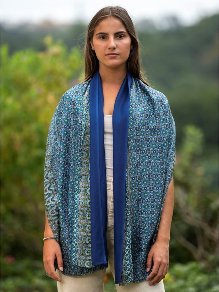 Foulard double en soie ASK09CDB
