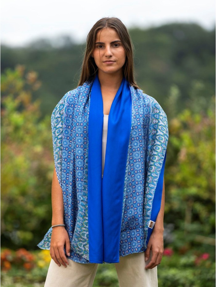 Foulard double en soie ASK09CDB
