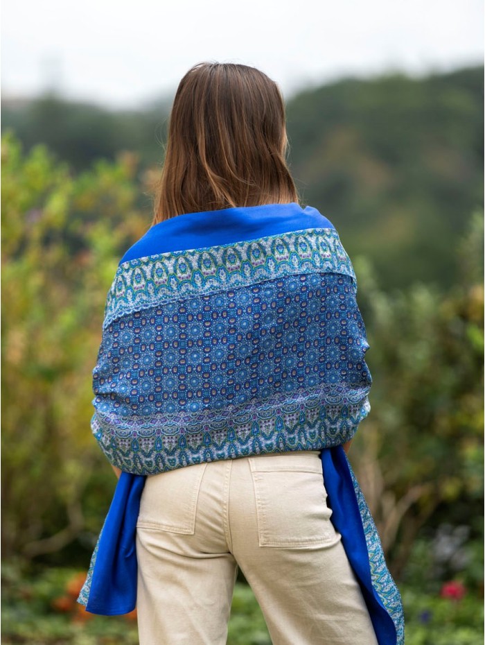 Foulard double en soie ASK09CDB