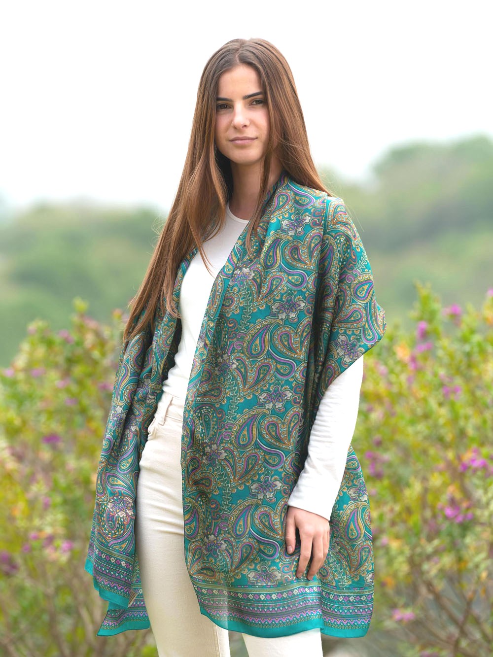 Foulard en soie ASK83C