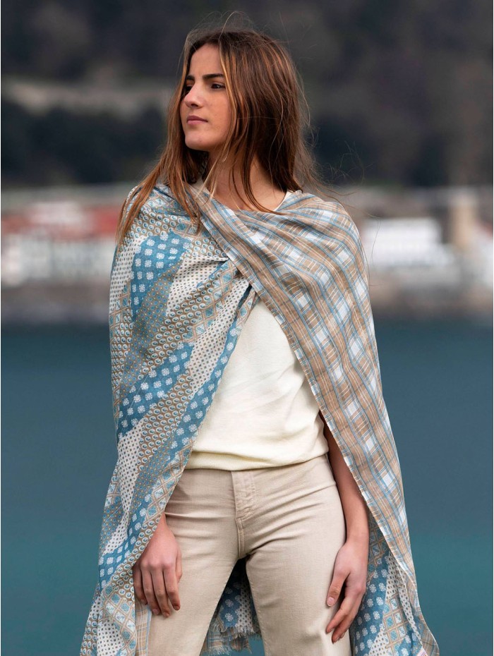 Modal double foulard CHE1719F